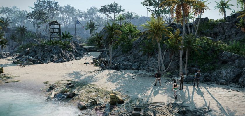 Idyllische Atmosphäre